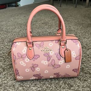 Coach Rowan Lovely Butterfly Print
